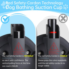 HLOGREE red safety-cordon technology visibility indicating secure installation