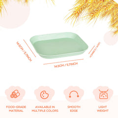 HMDZMR wheat-straw PP cat dish provides safe, sturdy daily use.