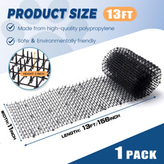 Hmyomina garden staples secure the mat along borders and corners.