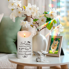 HN HAIINAA battery-operated memory candle safe around pets