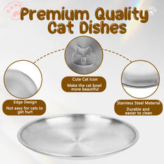 HNeekyr whisker-fatigue-reduction-design illustrates shallow bowl for whisker-friendly dining.
