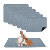 HOBBTREE 6 pack cage liner pack highlighting reusable easy clean setup for guinea pigs