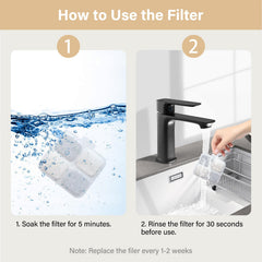 HOETEK six-layer filtration with carbon and silver ions reduces debris