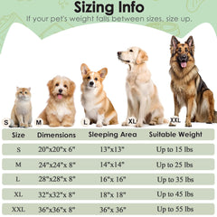 Hoewina donut bed 20in green side view demonstrates snug edges for neck comfort