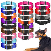 HOFURME dog collar set in assorted colors for everyday wear and simple color coordination.