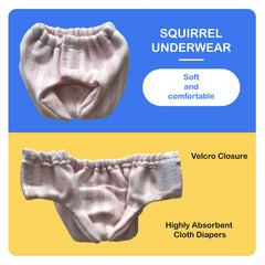hokable two-diapers-pack image highlights eco-friendly reusable solution