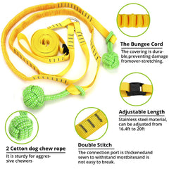 HOKINETY durable nylon-bungee materials image highlights weather-resistant construction