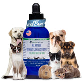 HOLISTIC PET CARE eye ulcer drops bottle promotes pet eye wellness and comfort