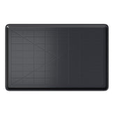 Holiwei dog crate tray 45in full view showing crate compatibility and size
