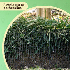 Homarden Scat Mat is cuttable with included staples for secure outdoor installation.