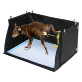 HOMBYS dog pee pad holder front view shows edge protection for clean indoor spaces.