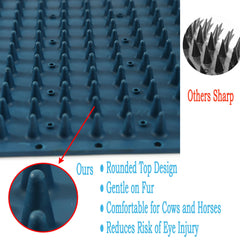 Homcare scratch pad wall mount image demonstrates easy screw installation for versatile placement