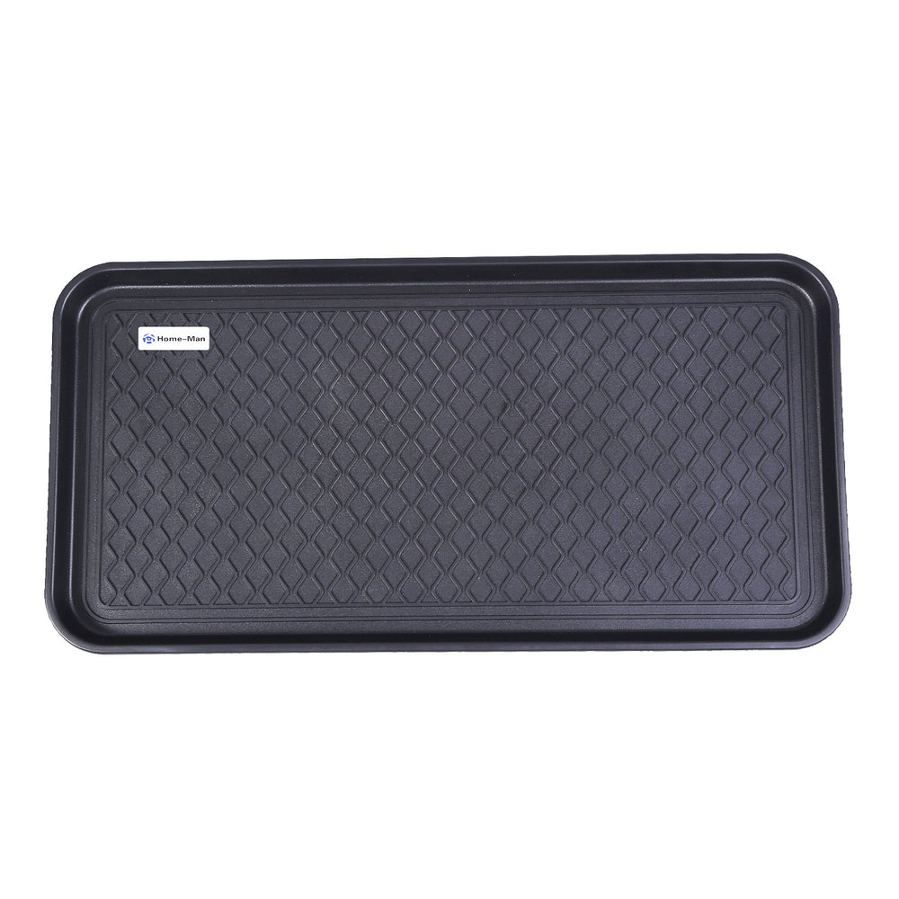 Home-Man multi-purpose boot tray mat front view keeps entryway clean