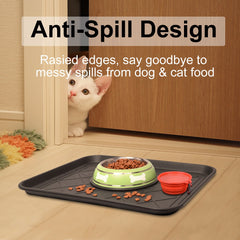 Home-Man waterproof tray protects hardwood and carpet indoors or outdoors