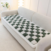 HOMEREFROM pet couch cover with anti-slip back secures on the sofa for protection