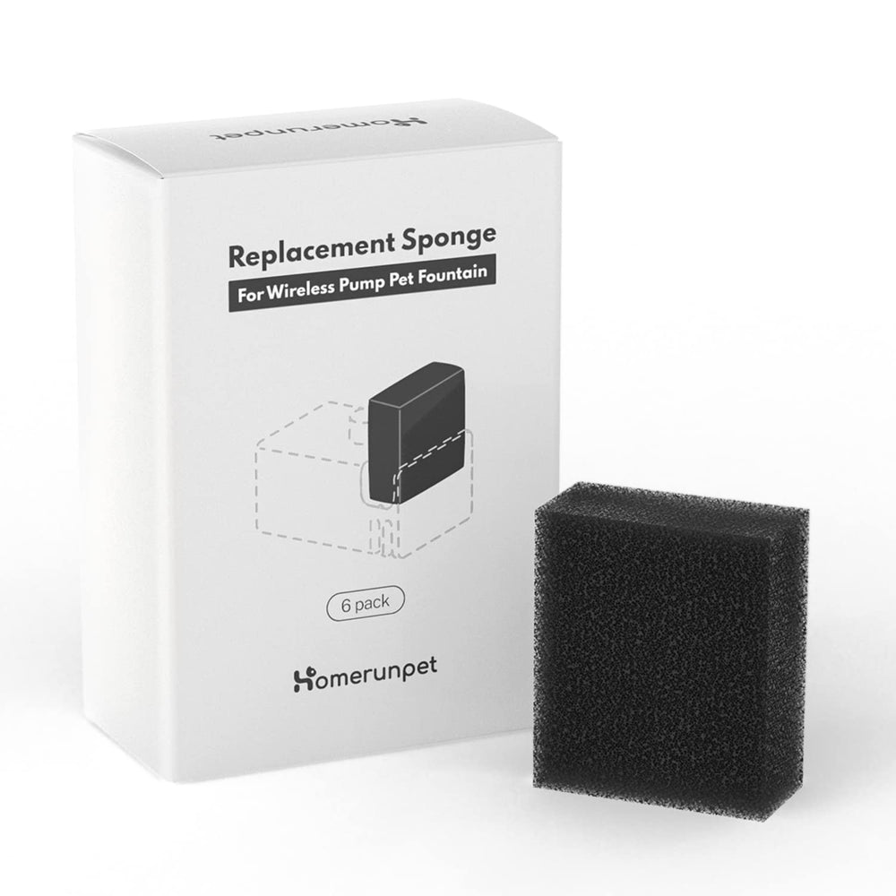HomeRunPet water pump filter box for quick setup and filtration