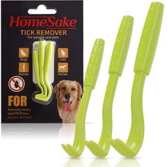 Homesake tick removal tool triple-pack front view for fast, safe tick removal.