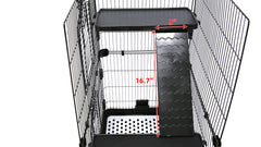 Homey Pet urine guard mesh protects floors while keeping cages tidy during play.
