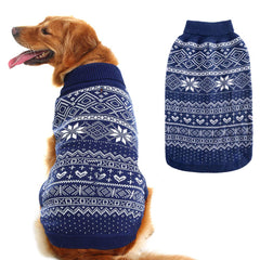 Homimp Dog Sweater Argyle front view highlights warm, stylish coat for chilly walks.