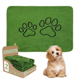 Homimp washables grass-texture pee pad enhances puppy potty training and comfort on floors.