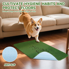 Homimp waterproof backing prevents leaks, protecting floors during training.
