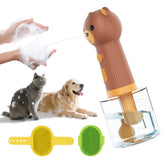 Homrich dog-shampoo-foamer bottle shows easy-fill for quick baths.