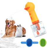 Homrich electric dog soap dispenser bottle provides mess-free, quick foam baths for pets.