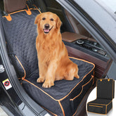 Homsunyi front seat cover waterproof keeps seats dry after spills during travel