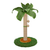 HOMYHANDS cat scratching post tall 23.6 inches helps satisfy scratch instinct.