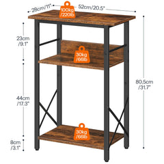 HOOBRO middle rack provides space for fish food and tools for tidy care.
