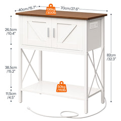HOOBRO metal-frame aquarium stand provides sturdy support for long-term reliability.
