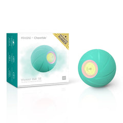 Hoochii Wicked Ball SE front view highlighting compact size for small dogs' playtime