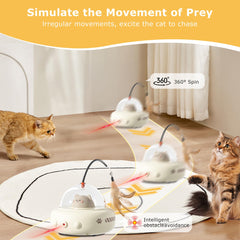 hooroor ufo 360 obstacle-sensors guide safe, responsive motion