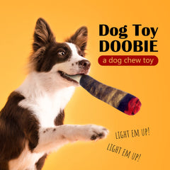 Hoovy Dog Toy Doobie squeaker inside for engaging interactive play