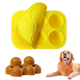 HooYiYuuX 6-cavity dog treat molds with lid ready for convenient frozen rewards