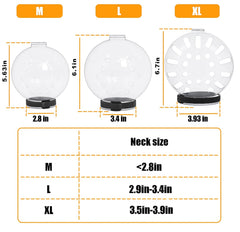 Hoqqf cat-transparent-muzzle-hood vents close-up highlights breathable comfort.
