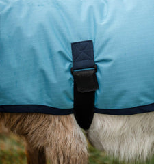 Horseware Goat Coat adjustable belly band ensures secure wrap for varied shapes