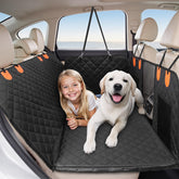 HOTEAGLE back-seat hammock base shows sturdy support up to 400lbs for large dogs.