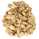 Hotspot Pets freeze-dried chicken liver treats in a bowl, great for cats and dogs.