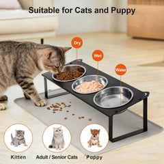 HOVNKUT tilted bowls at 10 degrees reduce spills during meals.