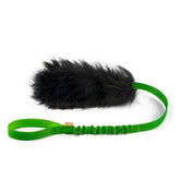HOWGO dog rope toy with AUS sheepskin engages dogs in playful interactive sessions.
