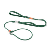 HOWGO Slip Lead with double handles in side view for comfortable control during walks.