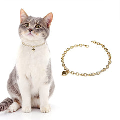 HOWWFALY adjustable pet necklace size options displayed for a proper fit.