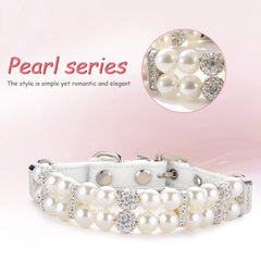 HOWWFALY pearl collar crystal rhinestone detail highlights dazzling design for special occasions.