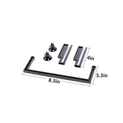 HOZOE Aquarium Floating Plant Corral adjustable-height view demonstrates a 4-inch water-level range.