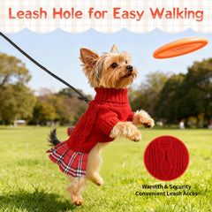 Hpetppy diamond-pattern gingham detail adds charming style for holidays and photos.