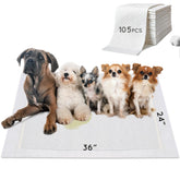 HQ4US 4LEGS large 36x24 pad with thick absorbent core for training