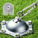 HQQNUO dog tie-out stake with 360° swivel for tangle-free outdoor play