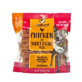 Hubert Premium Dog Treats bag closeup showcases premium packaging and natural ingredients.