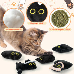 HubirdSall catnip toys provide mental stimulation for active kittens and adults.